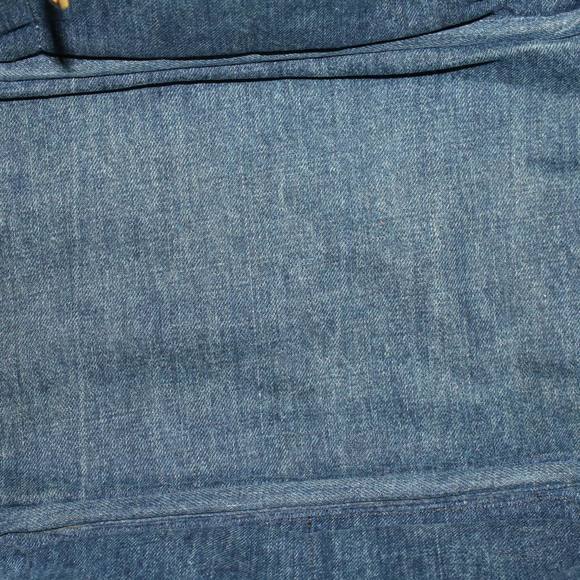 PRADA Canapa Hand Bag Canvas Blue Auth 47694 - Picture 10 of 16